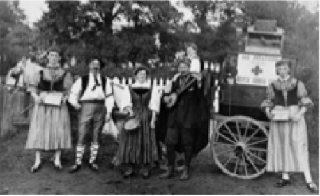 The Hospital Carnival Barrel Origin in 1908