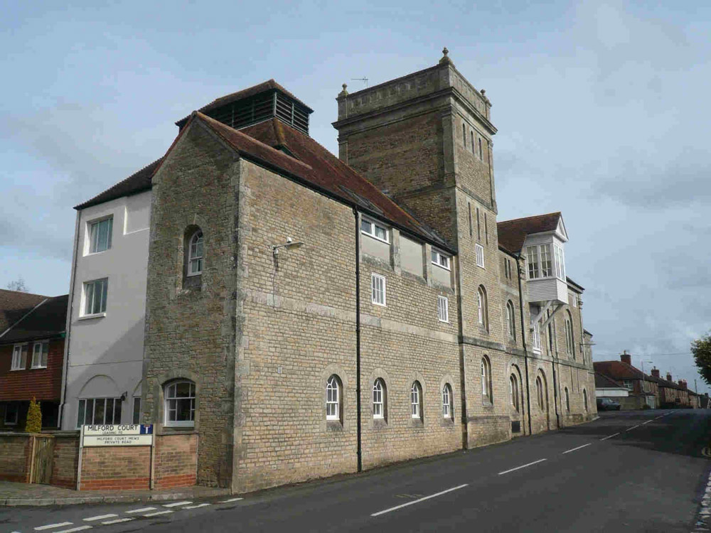 Gillingham, the old Wyke Brewery building
