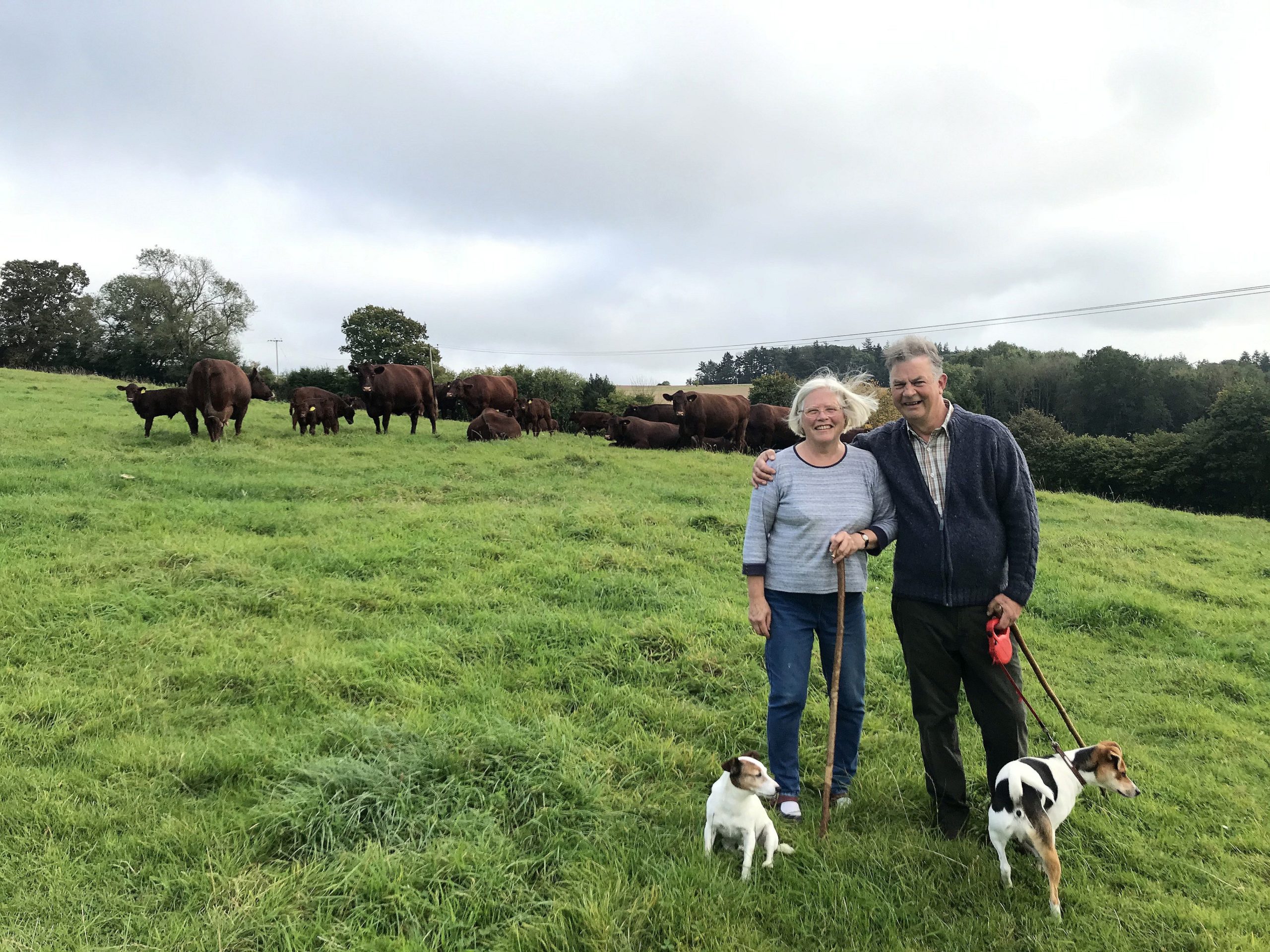 Maggie and Quentin Edwards of Cools Farm in East Knoyle 