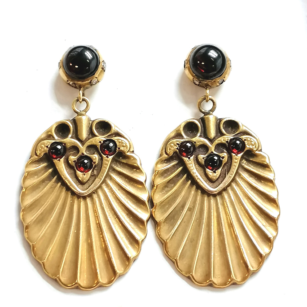Antique earrings for auction
