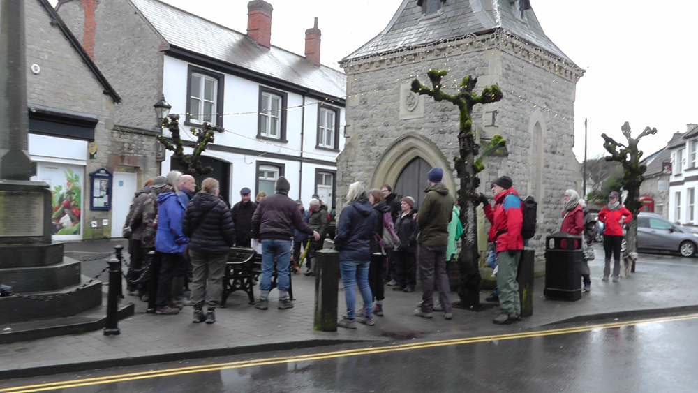 Mere New Years Day hikers