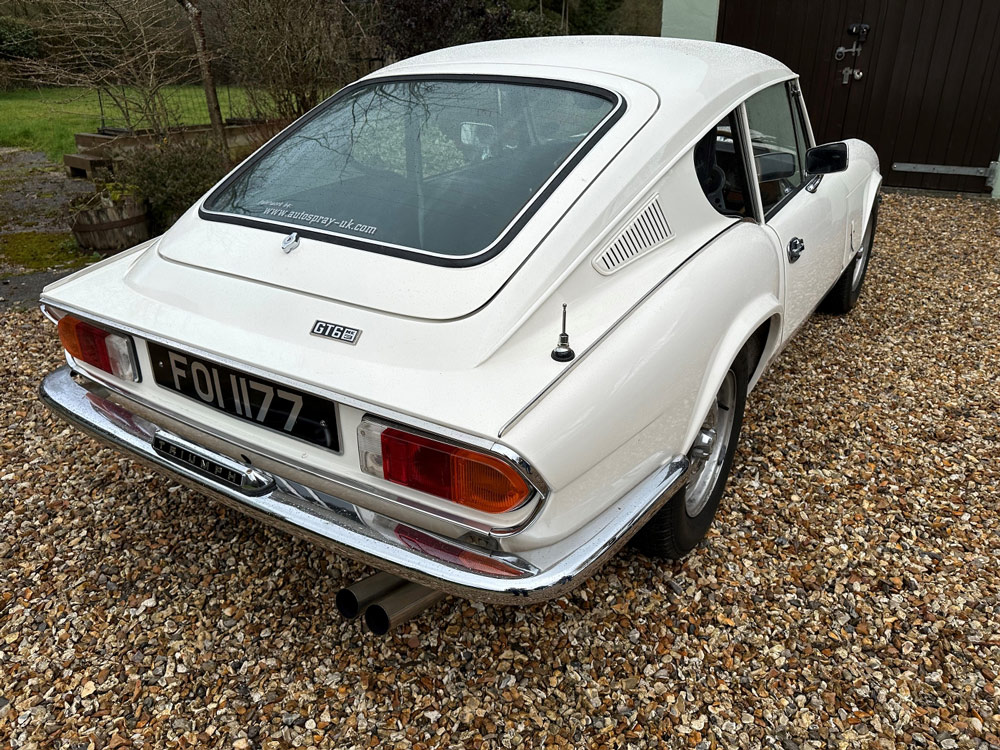 Charterhouse is selling the 1973 Triumph GT6, which could make £12,000-£15,000