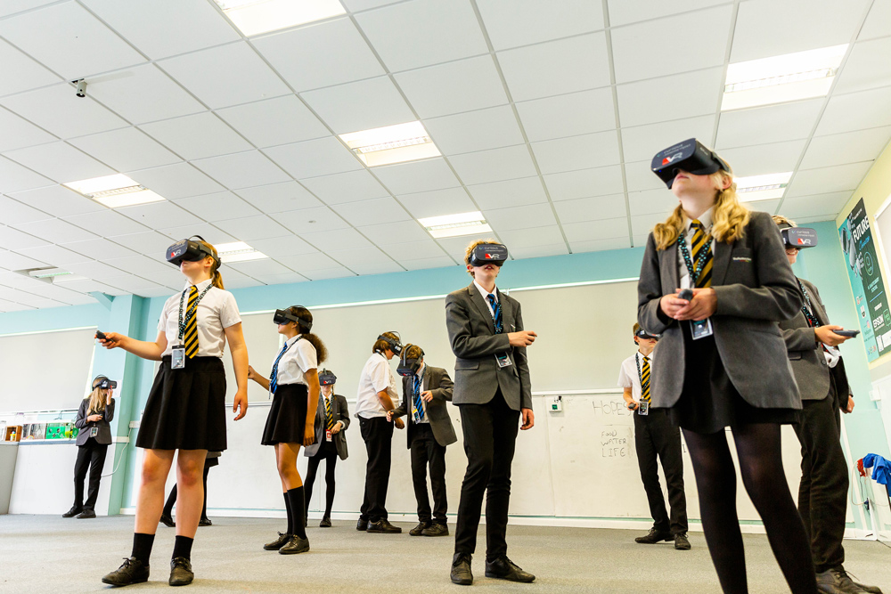 Future Classroom using VR