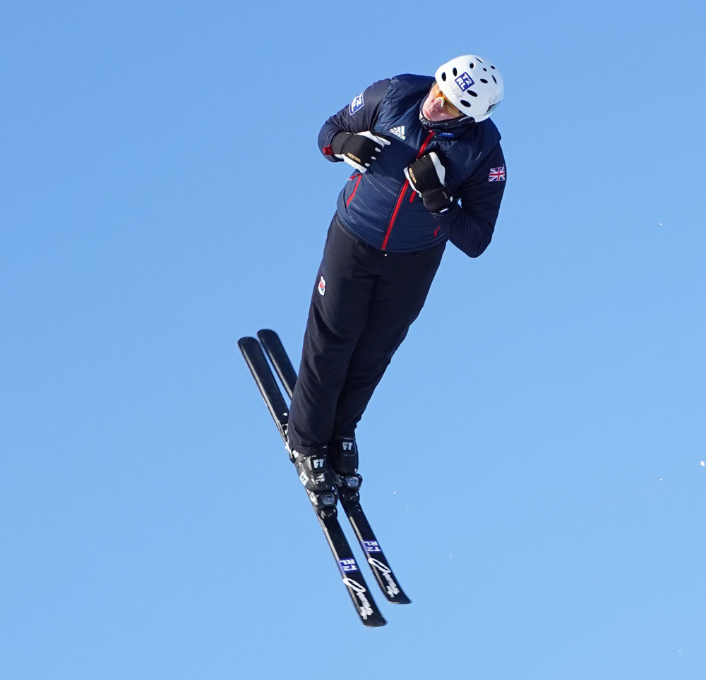 Shaftesbury freestyle skier Lloyd Wallace became a two-time Olympian last week competing in the 2022 Winter Olympics