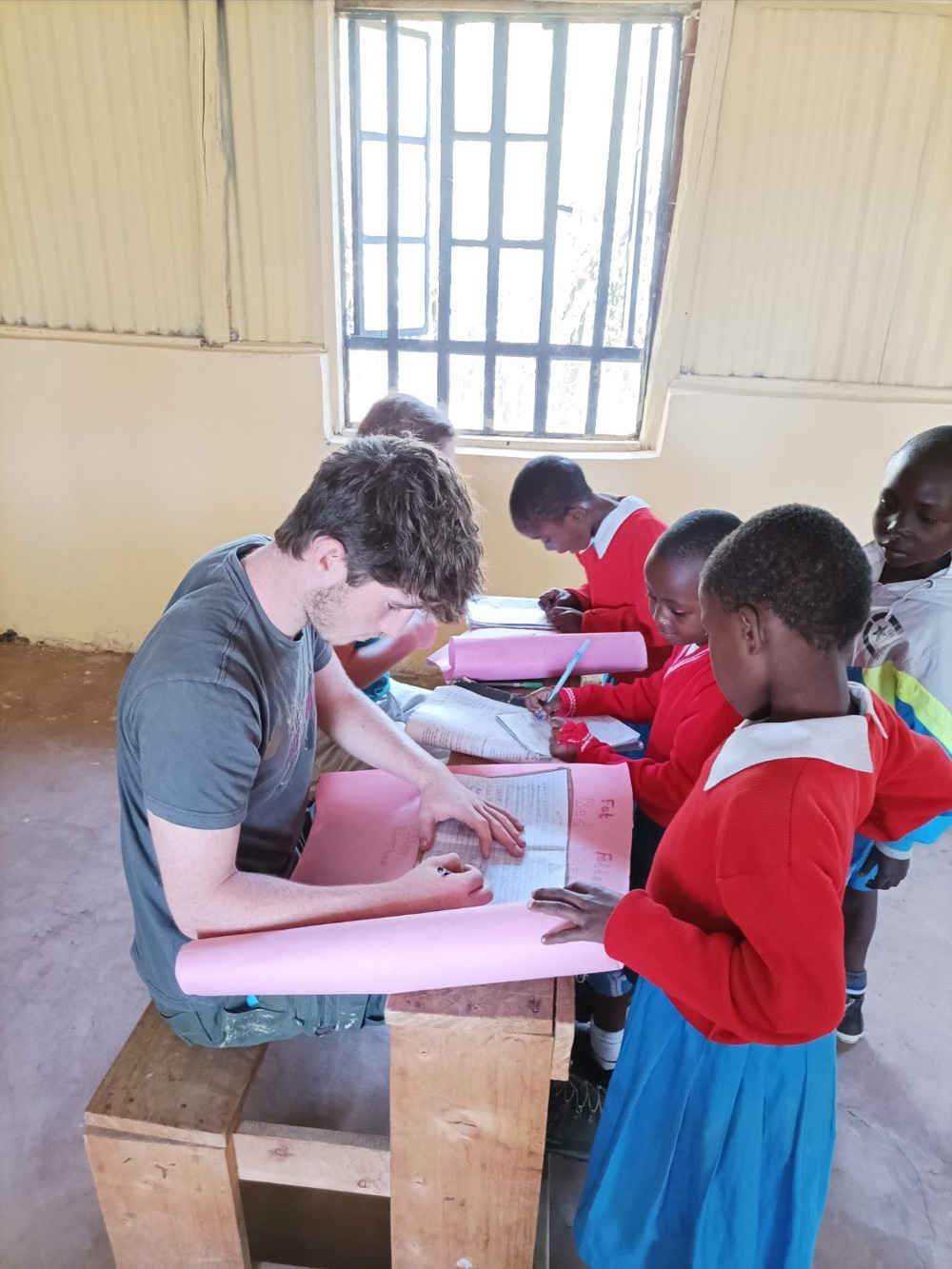 Marnhull makes a difference: Thea Primrose and Frankie Radford (pictured) travelled to Kenya, with financial assistance from Marnhull Hub