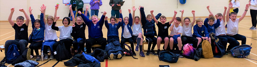 Pupils from St Andrews Primary School, Fontmell Magna