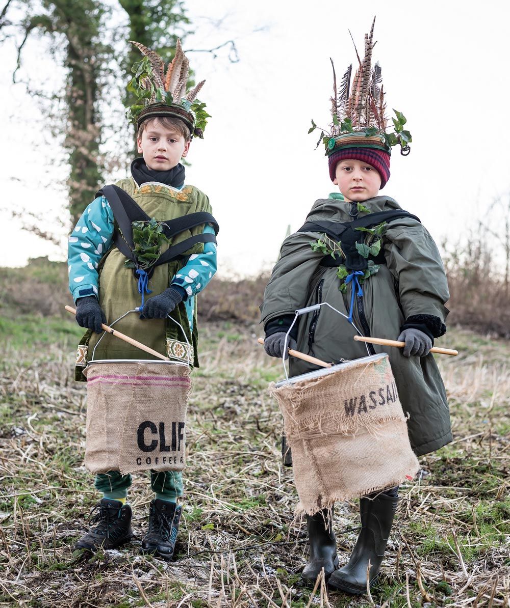 Wassail Ceremony underway. Photos: Jayne Jackson