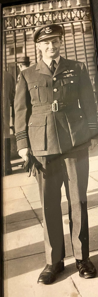Wing Commander Michael Jones, OBE. 100th birthday