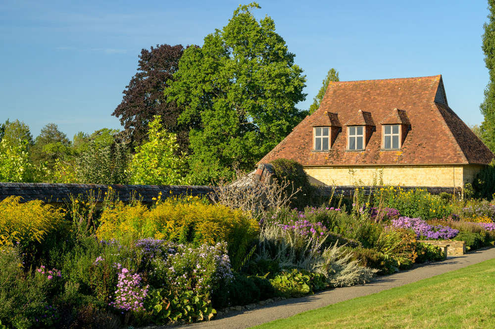 Evening light on the herbaceous border at Barrington ©National Trust Images/Chris Davies