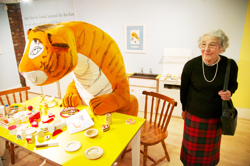 The Tiger Who Came to Tea exhibition. Photo: Shire Hall Museum